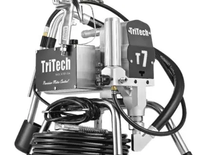 Elektryczny agregat malarski TriTech T7, 2,93 l/min, na stojaku