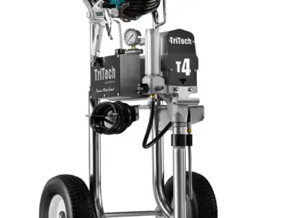 Elektryczny agregat malarski TriTech T4, 2,2 l/min, na wózku