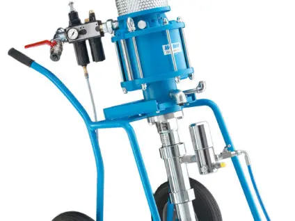 agregat malarski WIWA na wózku